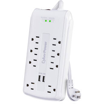 CyberPower Home Office Surge-Protector - 8 Outlets — thumbnail 3