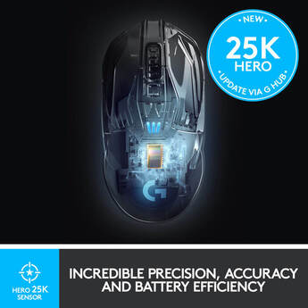 Logitech G903 Lightspeed Wireless Gaming Mouse with Hero Sensor — thumbnail 4