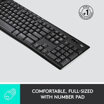 Logitech K270 Wireless USB Keyboard — thumbnail 2