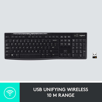 Logitech K270 Wireless USB Keyboard — thumbnail 4