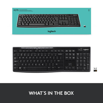 Logitech K270 Wireless USB Keyboard — thumbnail 8