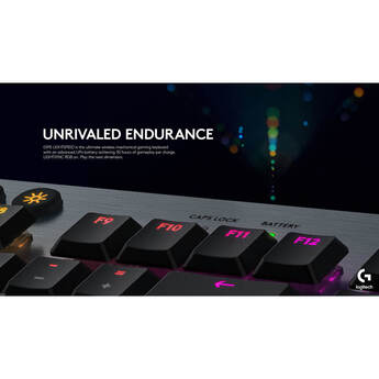 Logitech G915 Lightspeed Wireless RGB Mechanical Gaming Keyboard — thumbnail 10