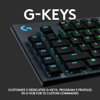 Logitech G915 Lightspeed Wireless RGB Mechanical Gaming Keyboard — thumbnail 5