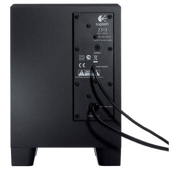 Logitech Z313 Computer Speaker System - Black — thumbnail 5