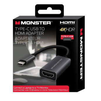 Monster Essentials USB-C to HDMI Adapter