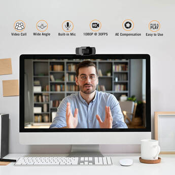 Supersonic Pro HD Video Webcam with Headset — thumbnail 7