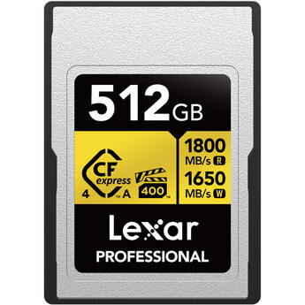 Lexar 512GB & Zheino 240GB SSD 2台セット LCAEXG4512G-RNENG Lexar 512GB Professional GOLD CFexpress 4.0 Type