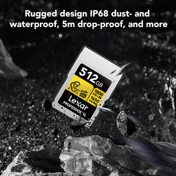 Lexar 512GB Professional GOLD CFexpress 4.0 Type A Memory Card — thumbnail 5