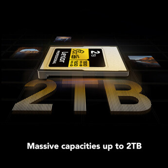 Lexar 512GB Professional GOLD CFexpress 4.0 Type A Memory Card — thumbnail 6