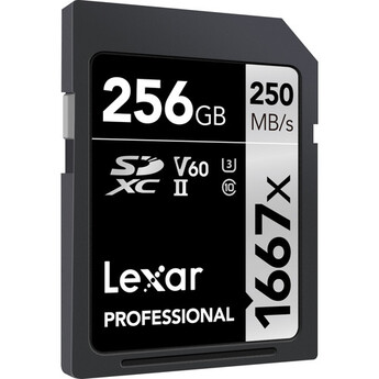 Lexar 256GB Professional 1667x UHS-II SDXC Memory Card — thumbnail 9