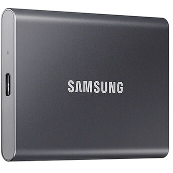Samsung Portable 1TB T7 SSD - Titan Gray — thumbnail 2