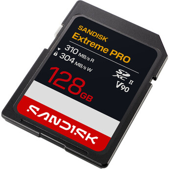 Sandisk 128GB Extreme PRO UHS-II SDXC Memory Card — thumbnail 2