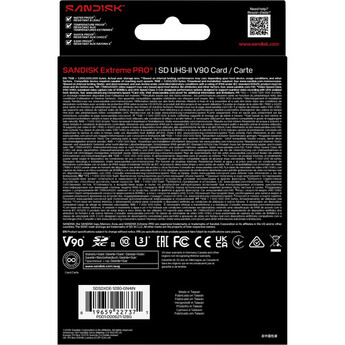 Sandisk 128GB Extreme PRO UHS-II SDXC Memory Card — thumbnail 4