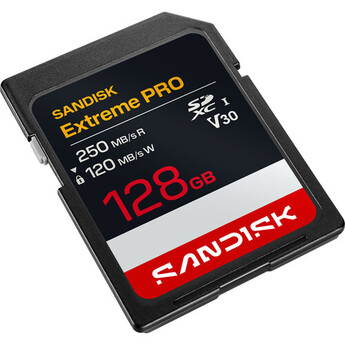 SanDisk 128GB Extreme PRO UHS-I SDXC Memory Card — thumbnail 2