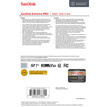 SanDisk 64GB Extreme PRO UHS-I SDXC Memory Card — thumbnail 5
