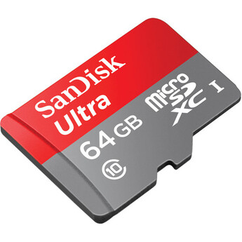 Sandisk 64GB Ultra UHS-I microSDXC Memory Card (Class 10) — thumbnail 2