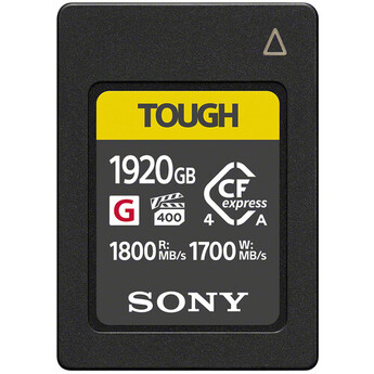 Sony 1920GB CFexpress 4.0 Type A TOUGH Memory Card