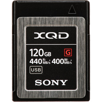 Sony 120GB G Series XQD Memory Card