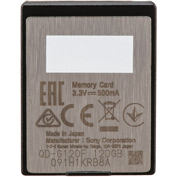 Sony 120GB G Series XQD Memory Card — thumbnail 2