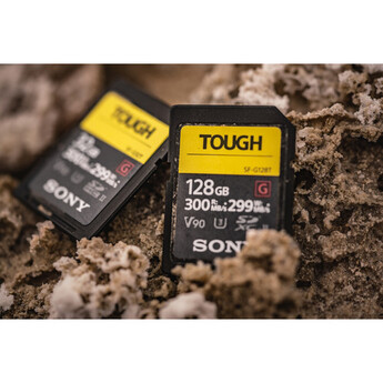 Sony 128GB SF-G Tough Series UHS-II SDXC Memory Card — thumbnail 4