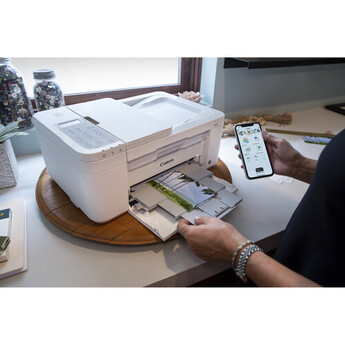 Canon PIXMA TR4720 Wireless All-in-One Printer (White) — thumbnail 12