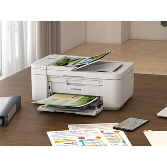 Canon PIXMA TR4720 Wireless All-in-One Printer (White) — thumbnail 8