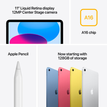 Apple 11" iPad A16 Chip (256GB, Wi-Fi Only, Silver) — thumbnail 7
