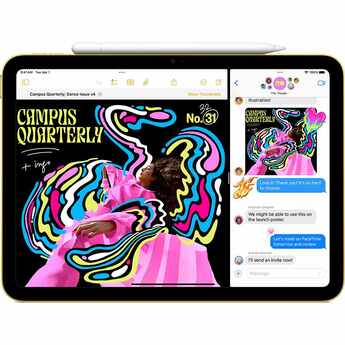 11 iPad A16 chip 256GB With Wi-Fi - Blue — thumbnail 4