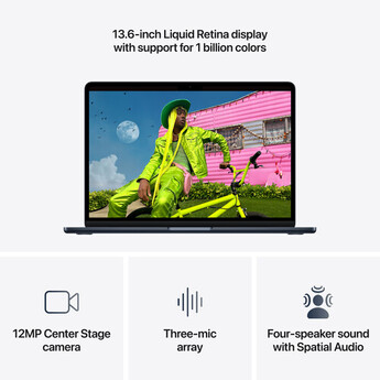 Apple 13" MacBook Air (M5, Midnight) — thumbnail 5