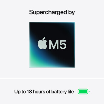 Apple 15" MacBook Air (M5, Silver) — thumbnail 4