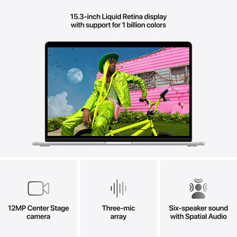 Apple 15" MacBook Air (M5, Silver) — thumbnail 5