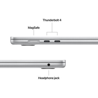 Apple 15" MacBook Air (M5, Silver) — thumbnail 6