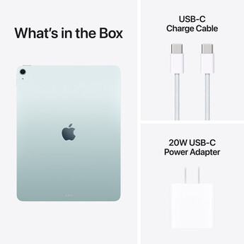 Apple 13" iPad Air (M4, 128GB, Wi-Fi Only, Blue) — thumbnail 10