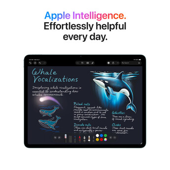Apple 13" iPad Air (M4, 128GB, Wi-Fi Only, Blue) — thumbnail 5