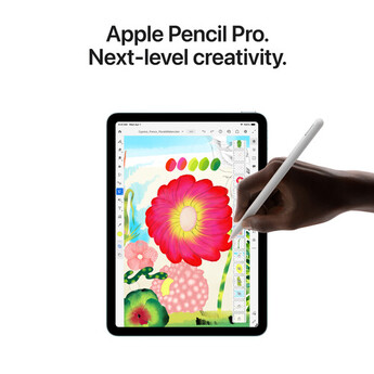 Apple 13" iPad Air (M4, 128GB, Wi-Fi Only, Blue) — thumbnail 6