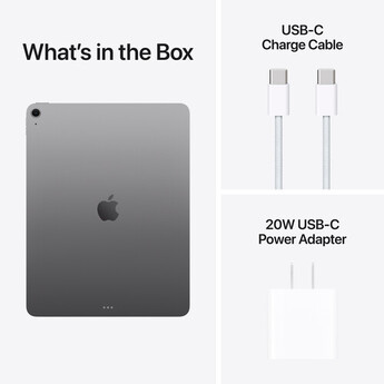 Apple 13" iPad Air (M4, 256GB, Wi-Fi Only, Gray) — thumbnail 10