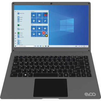 Evoo 14.1 inch Ultra Thin Laptop - Elite Series, Intel Celeron CPU, 4GB Memory - Purple