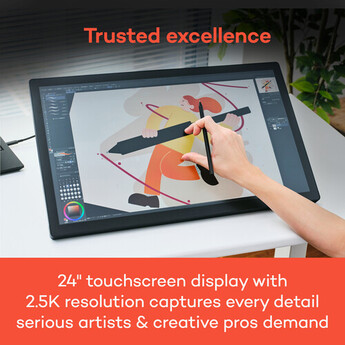 Wacom Cintiq 24 Creative Pen & Touch Display (2025) — thumbnail 4