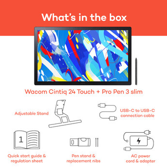 Wacom Cintiq 24 Creative Pen & Touch Display (2025) — thumbnail 9