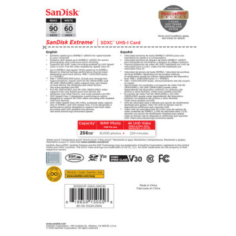 Sandisk sdsdxvf 256g ancin 3