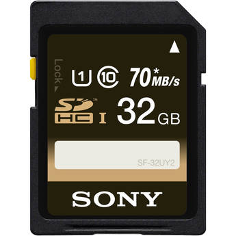 Sony 32GB UHS-I SDHC Memory Card (Class 10)