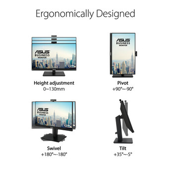 Asus BE24EQSK 23.8" 16:9 IPS Business Monitor with Webcam — thumbnail 12