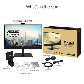 Asus BE27ACSBK 27" 16:9 IPS Monitor with Webcam — thumbnail 12