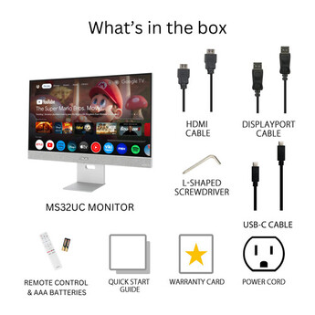 asus ZenScreen MS32UC 31.5" 4K USB-C Smart Monitor — thumbnail 7