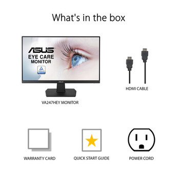 Asus VA247HEY 23.8" Eye Care Monitor — thumbnail 5