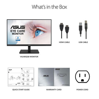 Asus VA24DQSB 23.8" 16:9 FreeSync Eye Care IPS Monitor — thumbnail 16