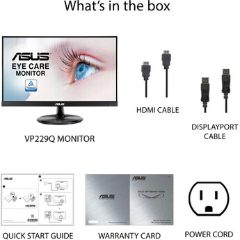 Asus VP229Q 21.5" 16:9 FreeSync Eye Care IPS Monitor — thumbnail 5