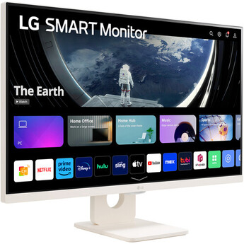 LG 27" MyView Smart Monitor (White)