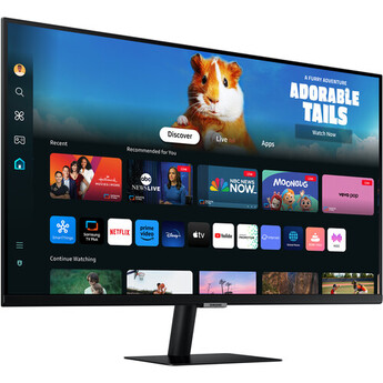Samsung M50D 32" HDR Smart Monitor (Black) — thumbnail 2