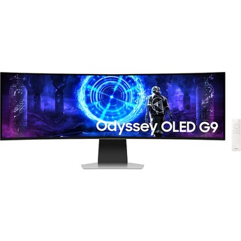 Samsung 49" Odyssey OLED G9 (G95SD) Dual QHD 240Hz 0.03ms G-Sync Compatible Curved Ga...